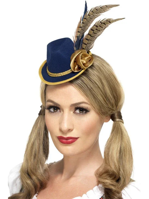 Mini Sombrero Tirolesa Oktoberfest Sombreros y Gorros Smiffys